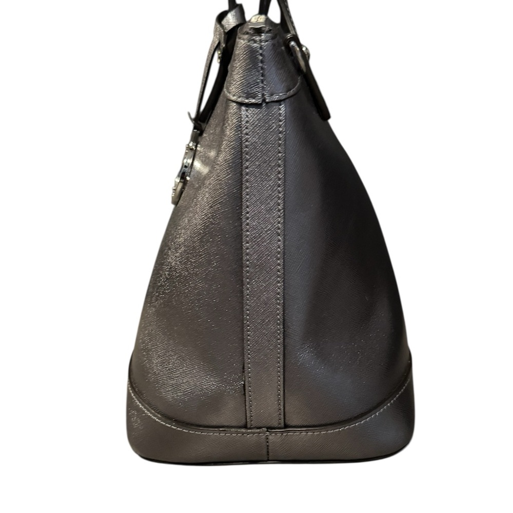 Henri Bendel Saffiano Leather Top Handle Bag - Picture 5 of 7